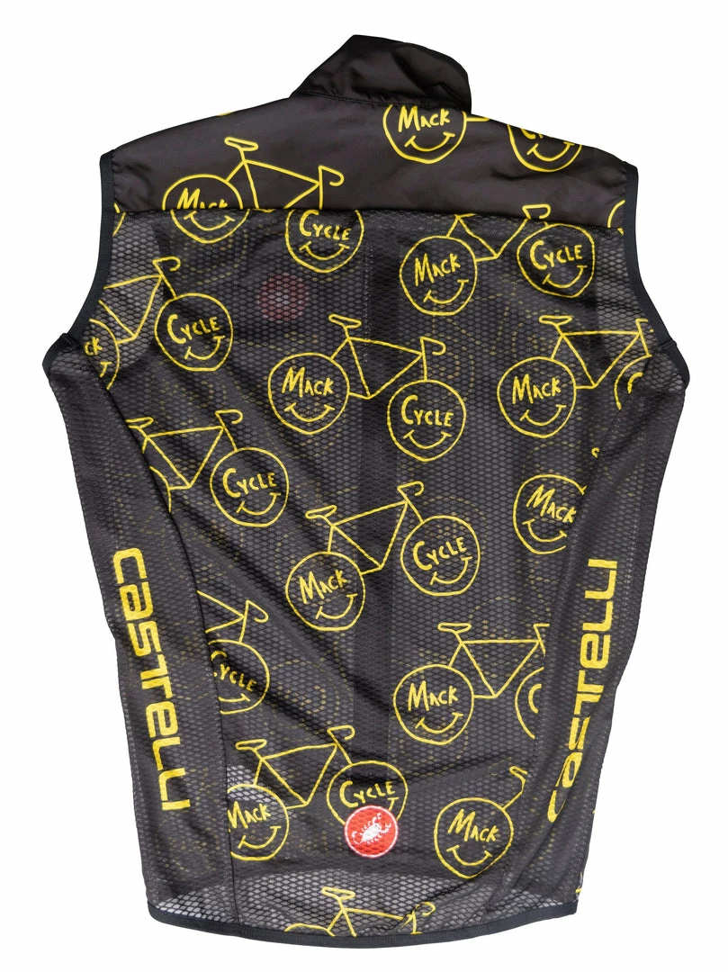 Castelli Mack Cycle Pro Light Wind Vest - Happy Riding Collection