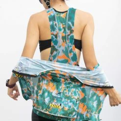 MORETTI Women's Hurricanes X Mack Tie Dye Bib