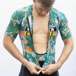 MORETTI Men's Hurricanes X Mack Tie Dye Bib