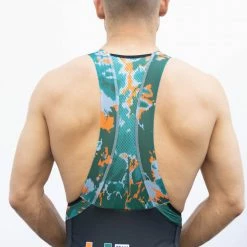 MORETTI Men's Hurricanes X Mack Tie Dye Bib