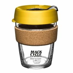 Mack Cycle KeepCup Re-usable Glass Cup - Brew Series - 12oz MACK CYCLE COLLECTIONS