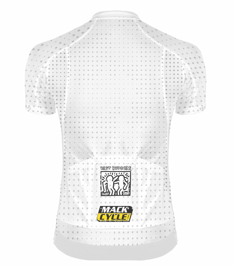 PRIMAL Men's Mack Cycle Reflective Dot Cycling Jersey