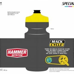 Mack Cycle Mack X Hammer Save The Earth 22oz Purist Bottle