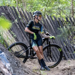 MORETTI Mack Cycle Women's Parrot Cycling Jersey