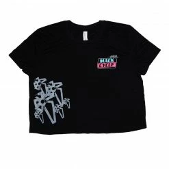 Mack Cycle & Fitness Mack Cycle X ZeFlorist - Women's Flowy Cropped Tee