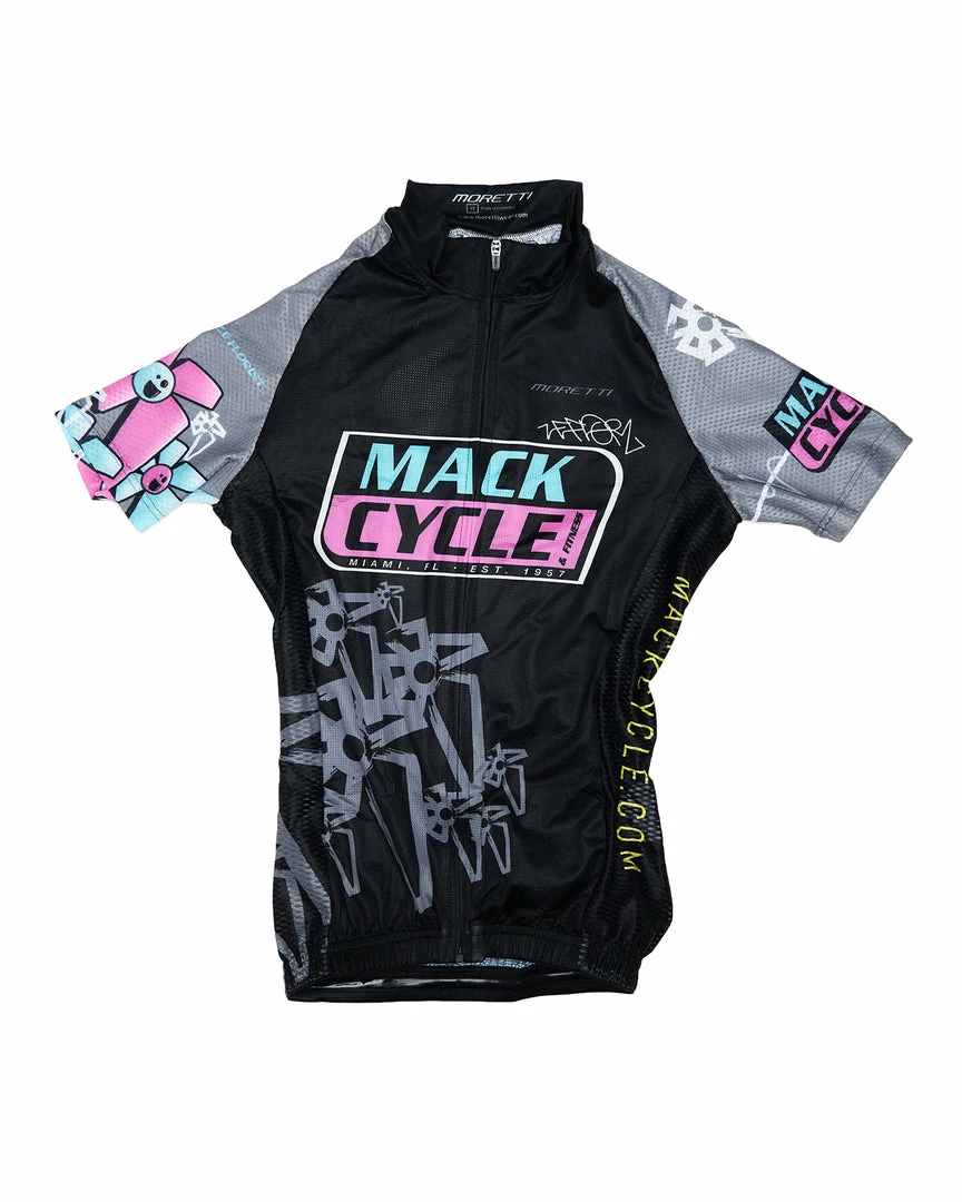 MORETTI Mack Cycle X ZeFlorist - Kid's Cycling Jersey JERSEYS