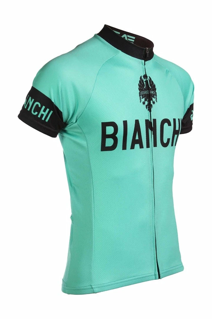 Bianchi Team Celeste Short Sleeve Cycling Jersey