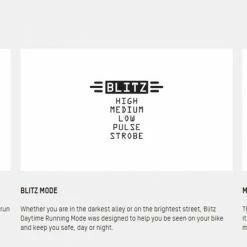 LIGHT COMBOS Blackburn Dayblazer 550 Front + Dayblazer 65 Rear Bike Light Set