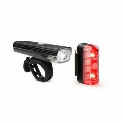 LIGHT COMBOS Blackburn Dayblazer 550 Front + Dayblazer 65 Rear Bike Light Set
