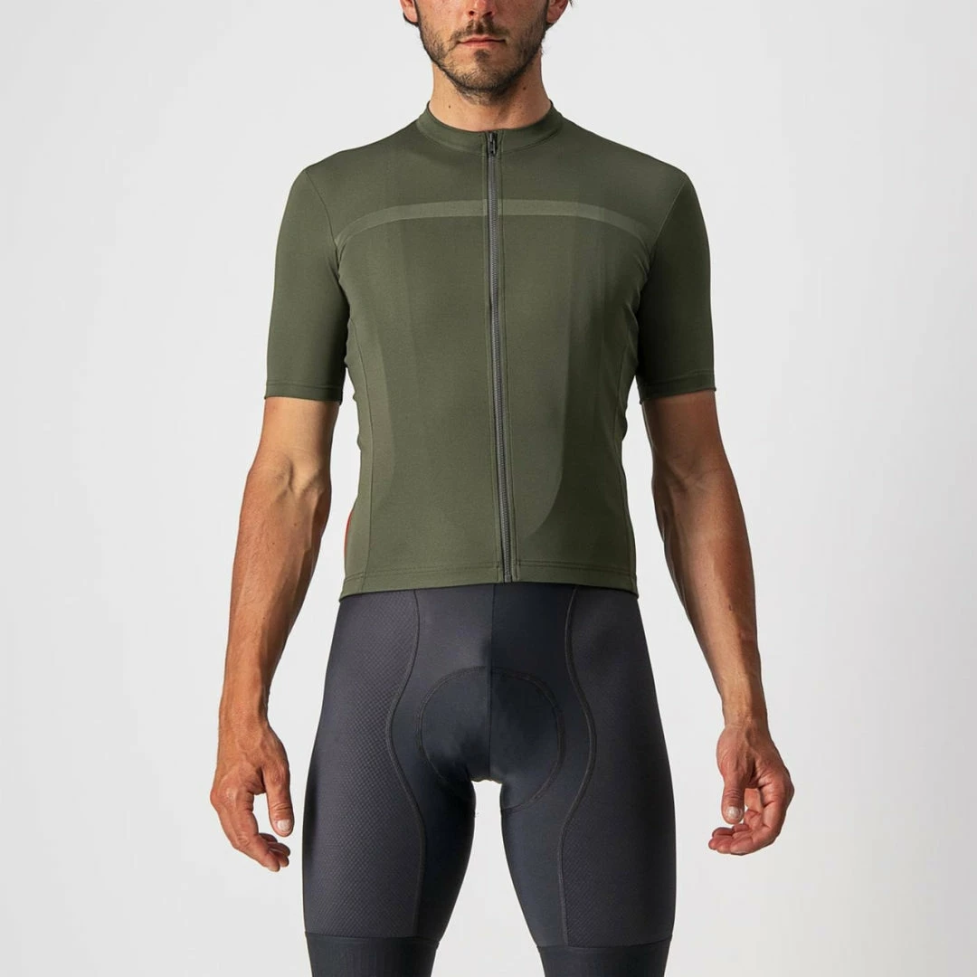 Castelli Classifica Short Sleeve Full-Zip Cycling Jersey JERSEYS