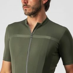 Castelli Classifica Short Sleeve Full-Zip Cycling Jersey JERSEYS