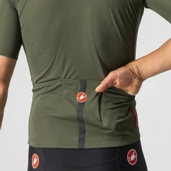 Castelli Classifica Short Sleeve Full-Zip Cycling Jersey JERSEYS
