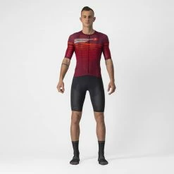 JERSEYS Castelli Climber's 3.0 Full-Zip Short Sleeve Cycling Jersey