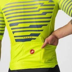 JERSEYS Castelli Climber's 3.0 Full-Zip Short Sleeve Cycling Jersey