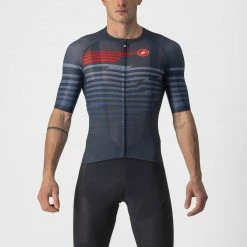 JERSEYS Castelli Climber's 3.0 Full-Zip Short Sleeve Cycling Jersey
