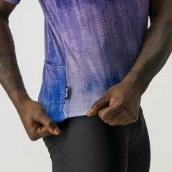 JERSEYS Castelli Ride With Reggie Men's Full-Zip Short Sleeve Cycling Jersey