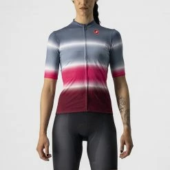 Castelli Women's Dolce Full-Zip Short-Sleeve Cycling Jersey