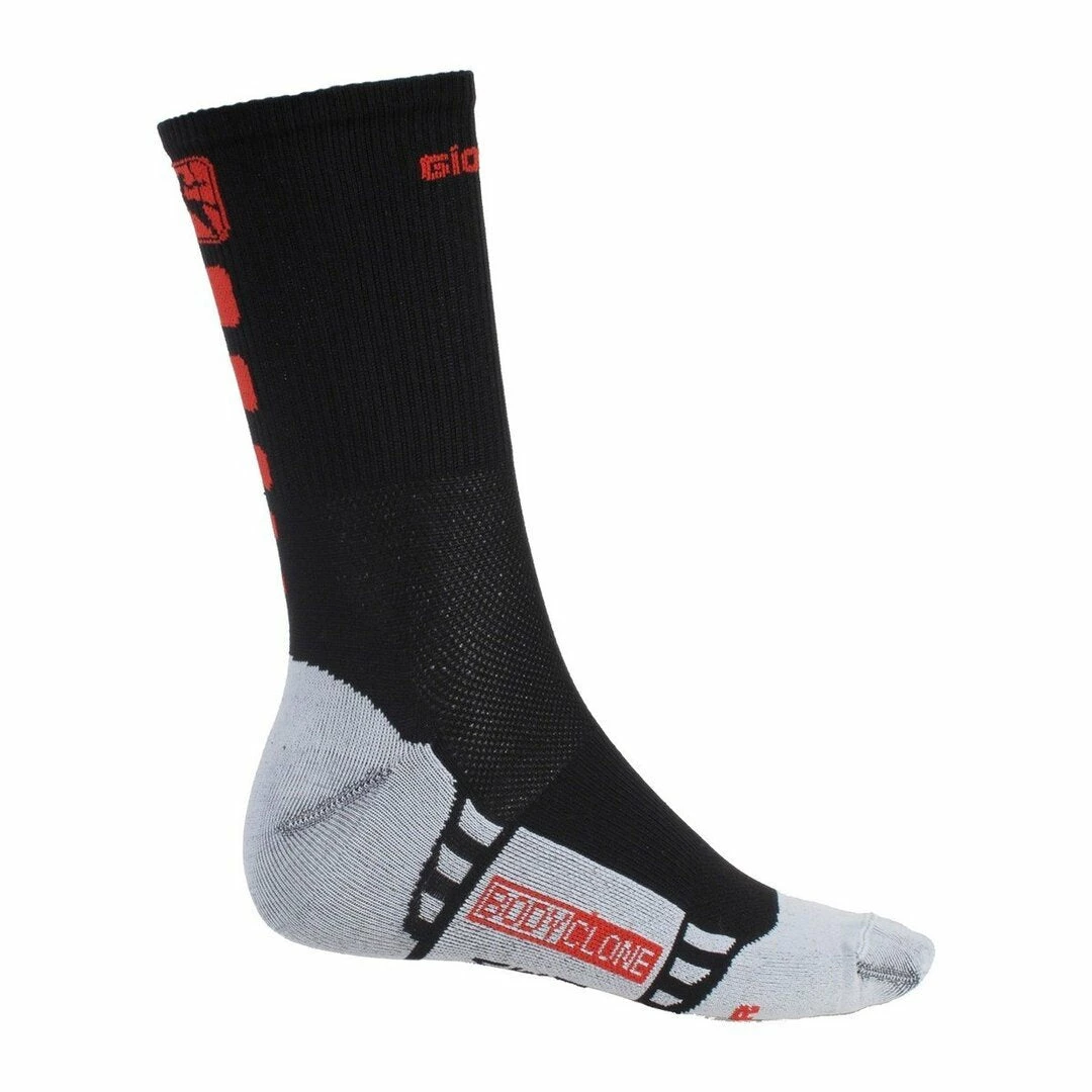 SHOES Giordana Men's FormaRed-Carbon Tall Cycling Socks