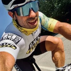 ROCKET SCIENCE MACK CYCLE COLLECTIONS Mack Cycle Happy Riding Neck Gaiter