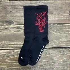 Mack Cycle 6" "I'll Have The Lobster" Bottom Feeter Cycling Socks With Compression SHOES