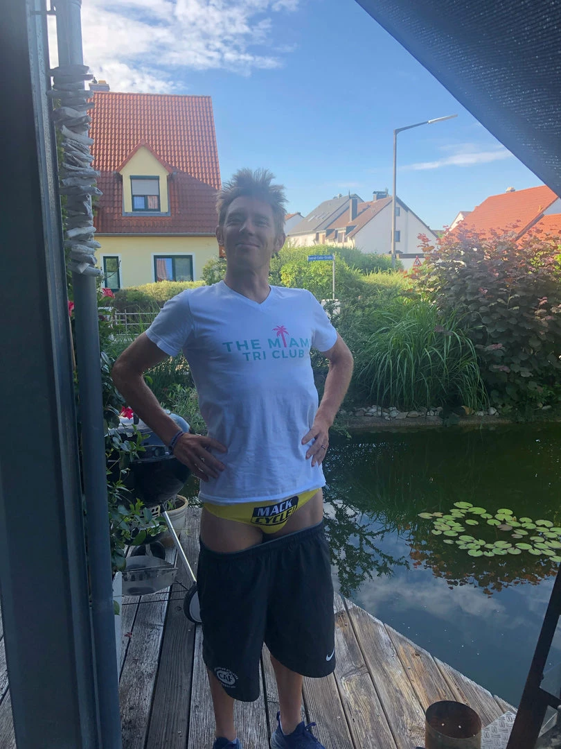 ROCKET SCIENCE Mack Cycle Men's Yellow Swimmies