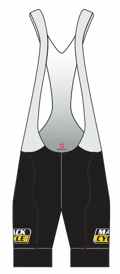 Mack Cycle & Fitness Castelli "Sandwich" Team Cycling Bib Short - Kiss Air Pad MACK CYCLE COLLECTIONS