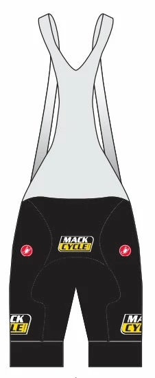 Mack Cycle & Fitness Castelli "Sandwich" Women's Team Cycling Bib Short - Kiss Air Pad MACK CYCLE COLLECTIONS