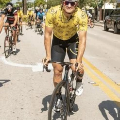 Mack Cycle & Fitness JERSEYS Men's Happy Riding Cycling Kit Bundle (Bibs/Jersey/Buff)