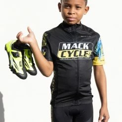 MORETTI JERSEYS Mack Cycle Parrots - Kid's Cycling Jersey