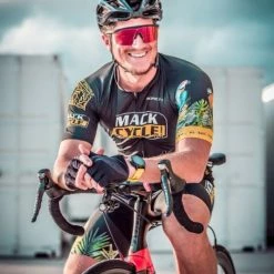 Mack Cycle & Fitness Mack Cycle Men's Parrot Cycling Jersey