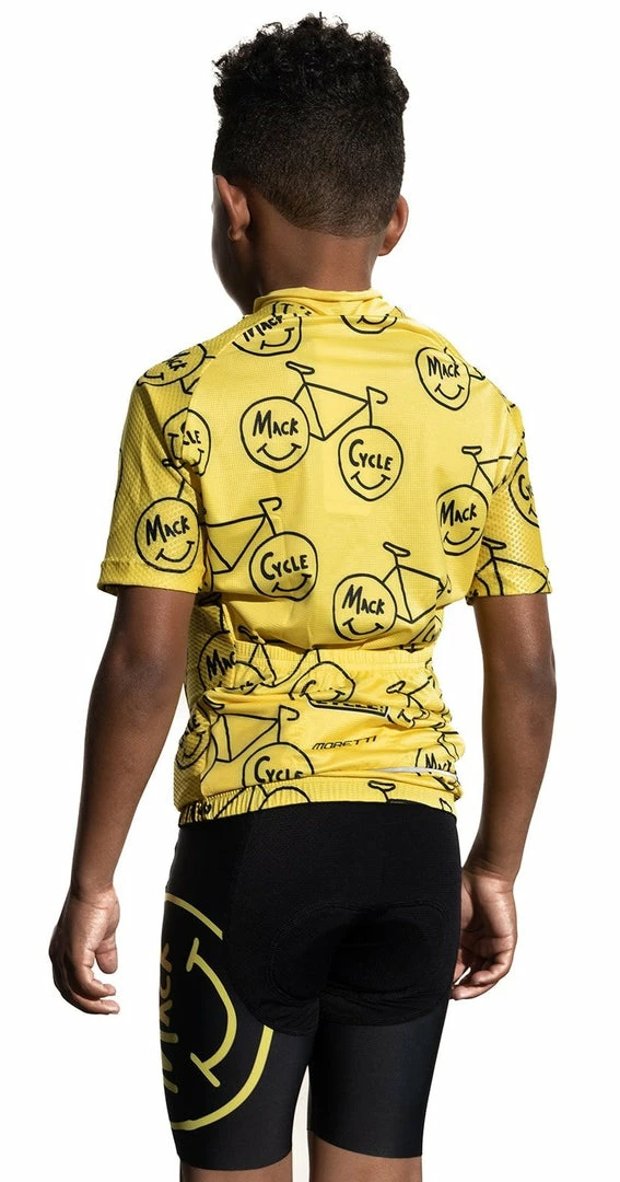 MORETTI SHORTS Mack Cycle Happy Riding - Kid's Padded Cycling Short