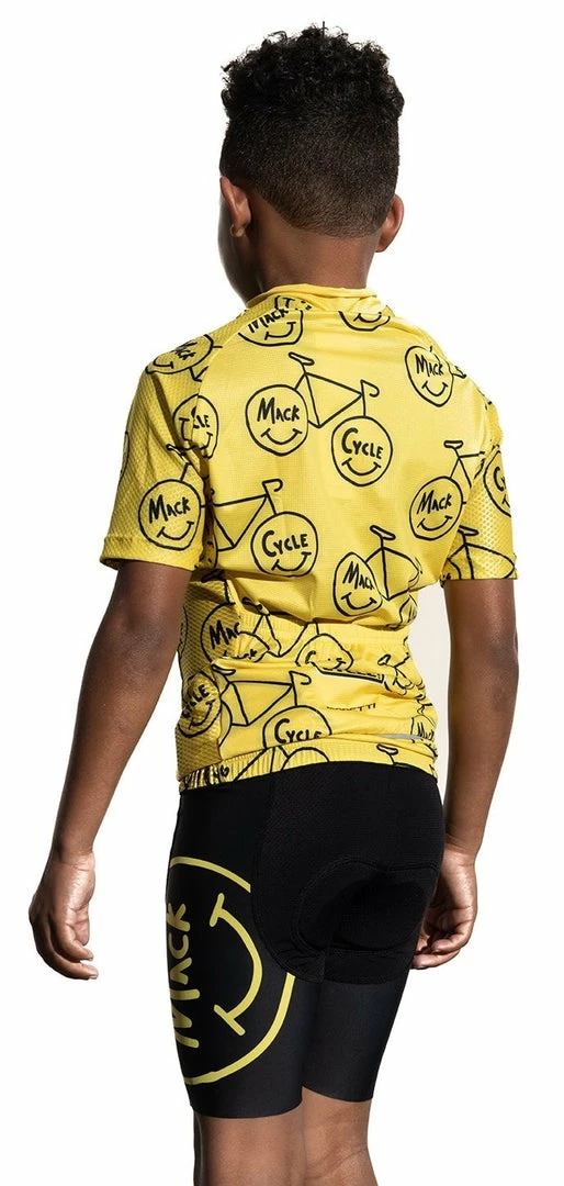 MORETTI SHORTS Mack Cycle Happy Riding - Kid's Padded Cycling Short
