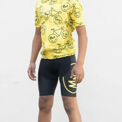 Mack Cycle & Fitness Kid's Happy Riding Cycling Kit Bundle (Jersey/Shorts/Buff) JERSEYS
