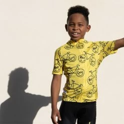 Mack Cycle & Fitness Kid's Happy Riding Cycling Kit Bundle (Jersey/Shorts/Buff) JERSEYS