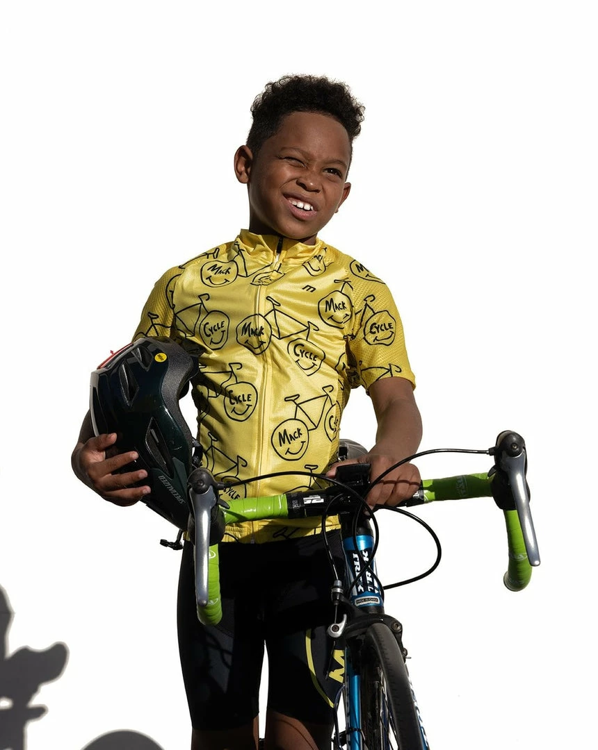 MORETTI SHORTS Mack Cycle Happy Riding - Kid's Padded Cycling Short