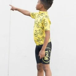 MORETTI SHORTS Mack Cycle Happy Riding - Kid's Padded Cycling Short