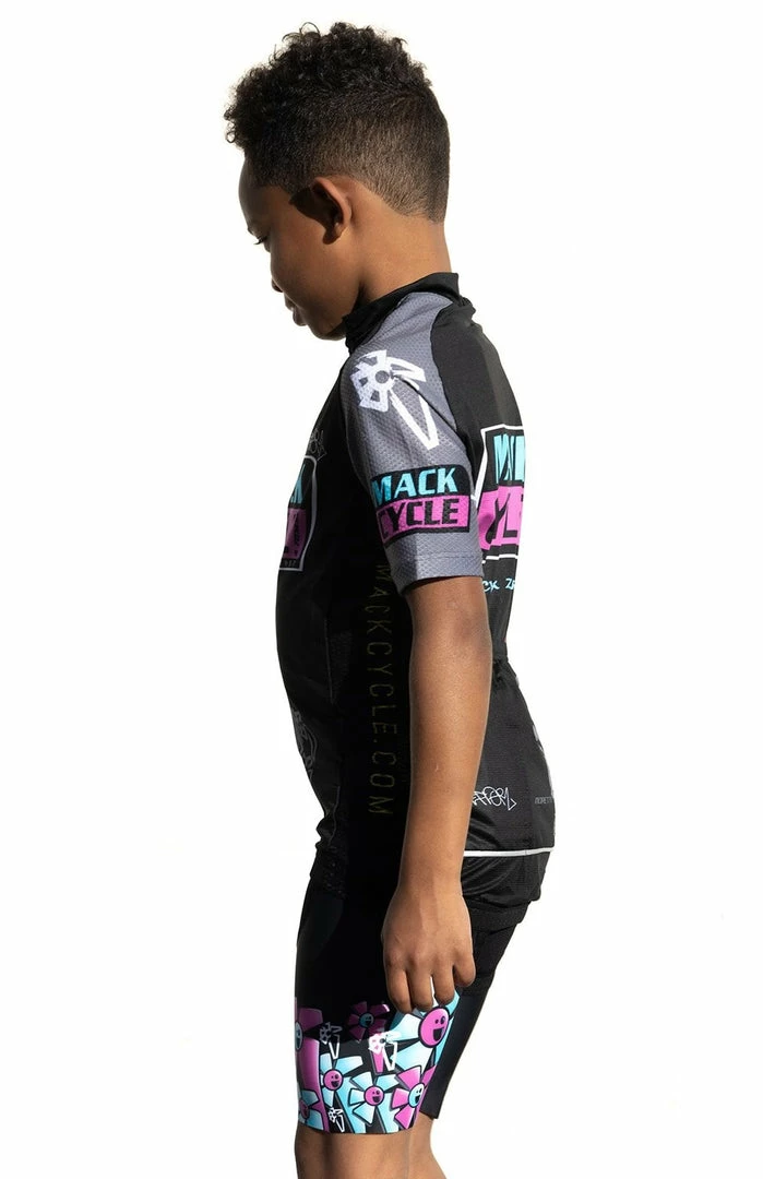 MORETTI Mack Cycle X ZeFlorist - Kid's Cycling Jersey JERSEYS