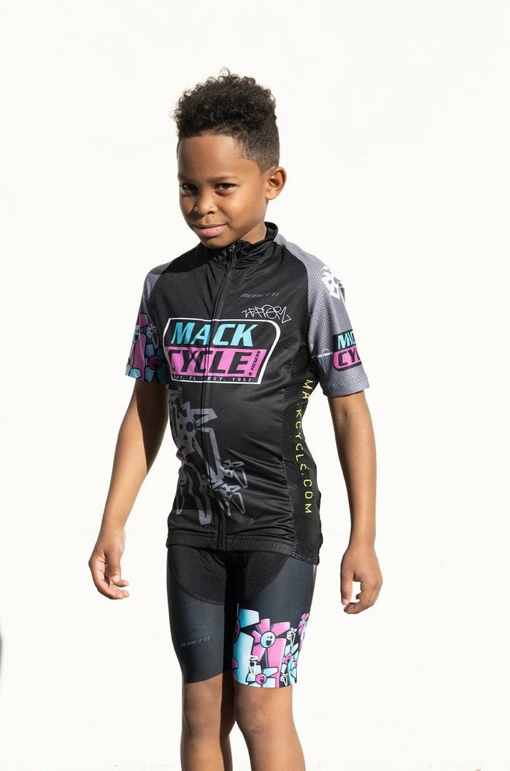 MORETTI Mack Cycle X ZeFlorist - Kid's Cycling Jersey JERSEYS