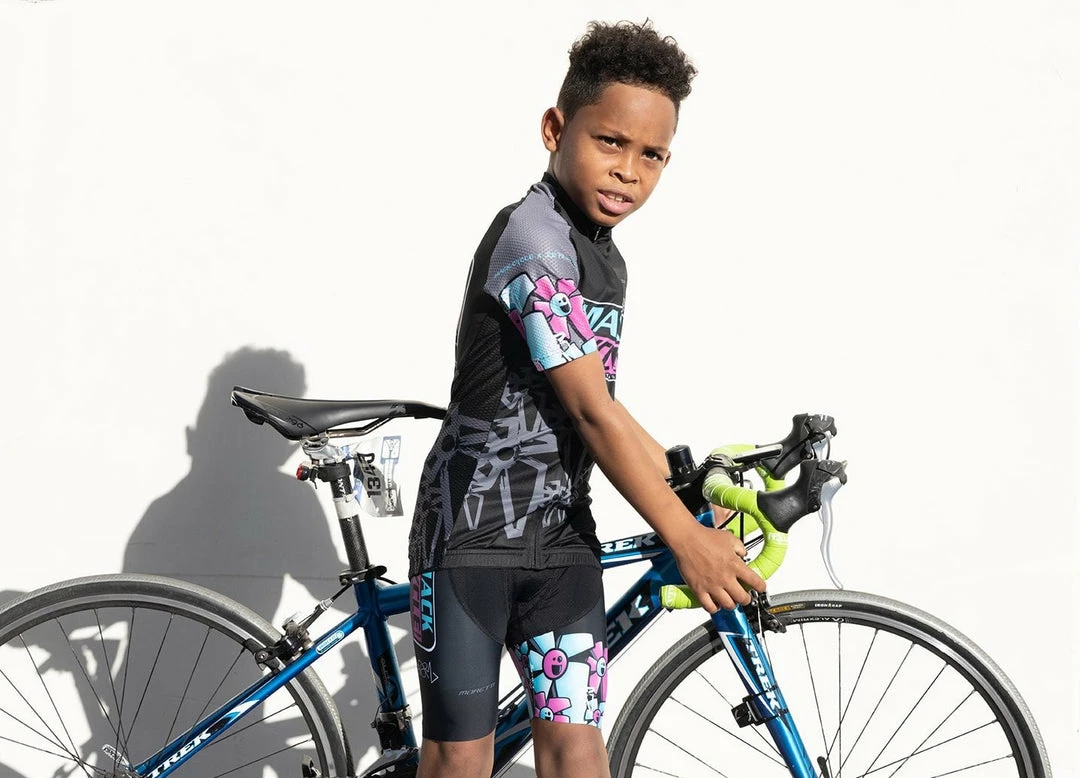 MORETTI Mack Cycle X ZeFlorist - Kid's Cycling Jersey JERSEYS