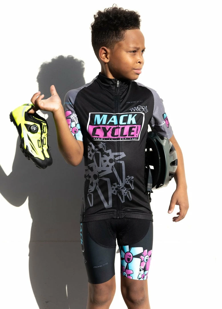 MORETTI Mack Cycle X ZeFlorist - Kid's Cycling Jersey JERSEYS