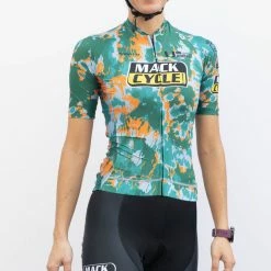 Mack Cycle & Fitness Women's Hurricanes X Mack Tie Dye Cycling Kit Bundle (Bibs/Jersey)