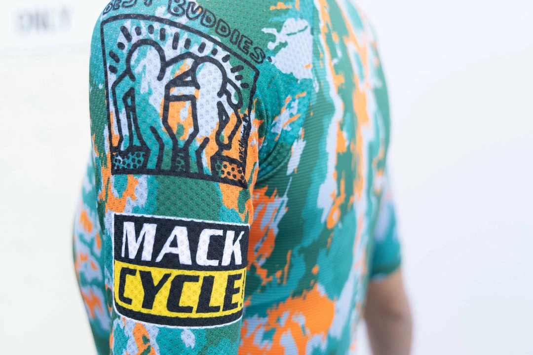 Mack Cycle & Fitness Women's Hurricanes X Mack Tie Dye Cycling Kit Bundle (Bibs/Jersey)