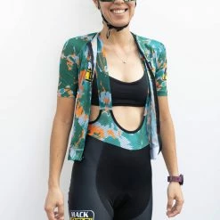 Mack Cycle & Fitness Women's Hurricanes X Mack Tie Dye Cycling Kit Bundle (Bibs/Jersey)