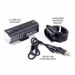 LIGHT COMBOS Serfas USM-350 E-Lume 350 Lumen Headlight / UTM-30 Cosmo 30 Lumen Tail Light